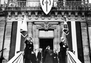 Marshal Pétain in Grenoble on 19 March 1941 (Grenoble 40-44, Pierre Giolitto, published by Perrin).